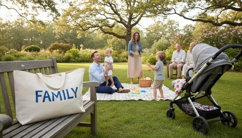 Child Home Family Bag Canvas Child Home Family Bag Canvas