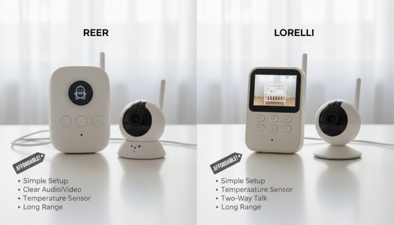 Reer Lorelli bebi alarmi sa kamerom Reer Lorelli bebi alarmi sa kamerom